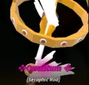 Image of the Seraphic Rod from Roblox Fisch