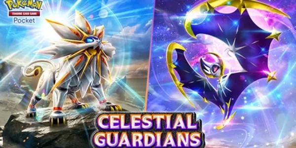Ang pagpapalawak ng Celestial Guardians para sa Pokémon TCG Pocket ay pinakawalan