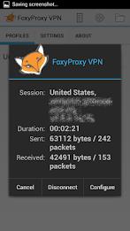 FoxyProxy VPN 螢幕截圖 1