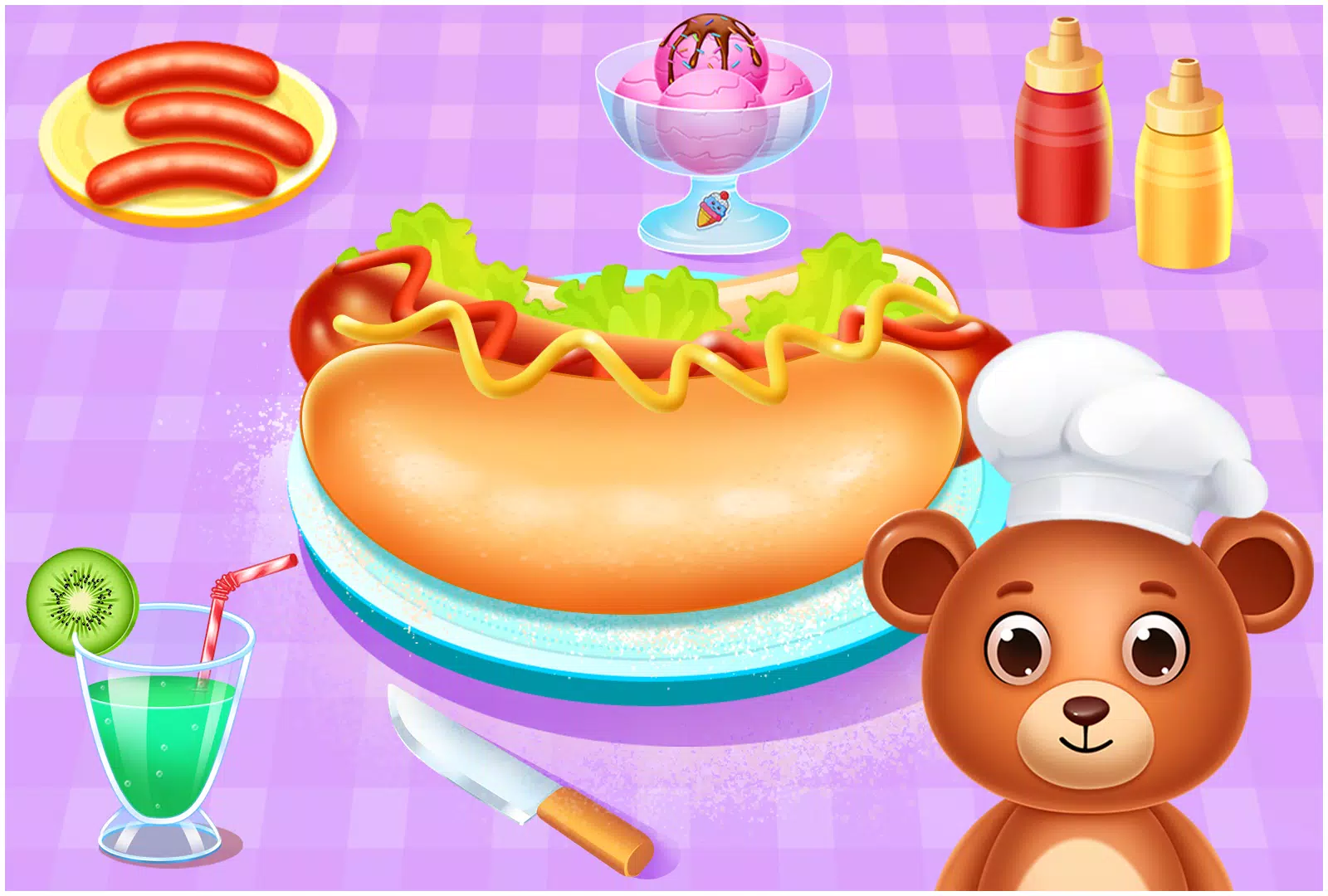 Animal Cafe Cooking Game Zrzut ekranu 1