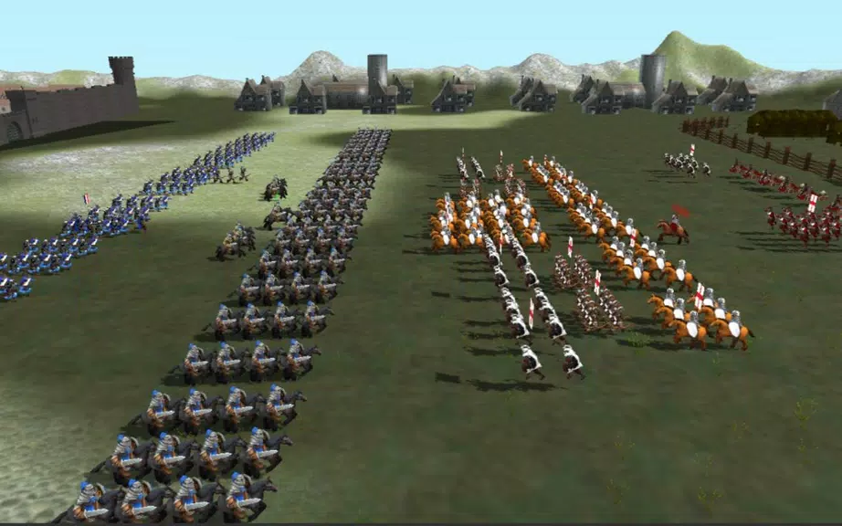 MEDIEVAL WARS: FRENCH ENGLISH 스크린샷 0