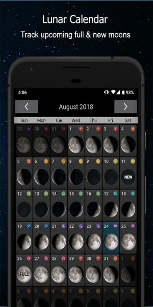 Phases of the Moon Pro Ảnh chụp màn hình 2