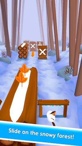 Snowman Rush: Frozen run Ảnh chụp màn hình 2