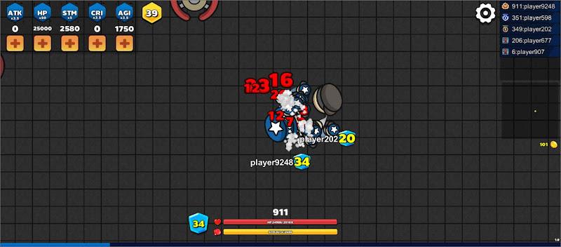 Pung.io - 2D Battle Royale Screenshot 0