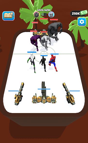 Merge Master Superhero Battle Mod Tangkapan skrin 2