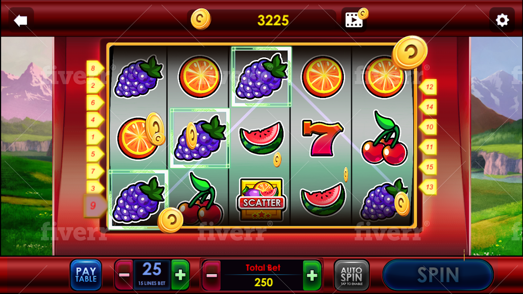 Casino slot fever Скриншот 1