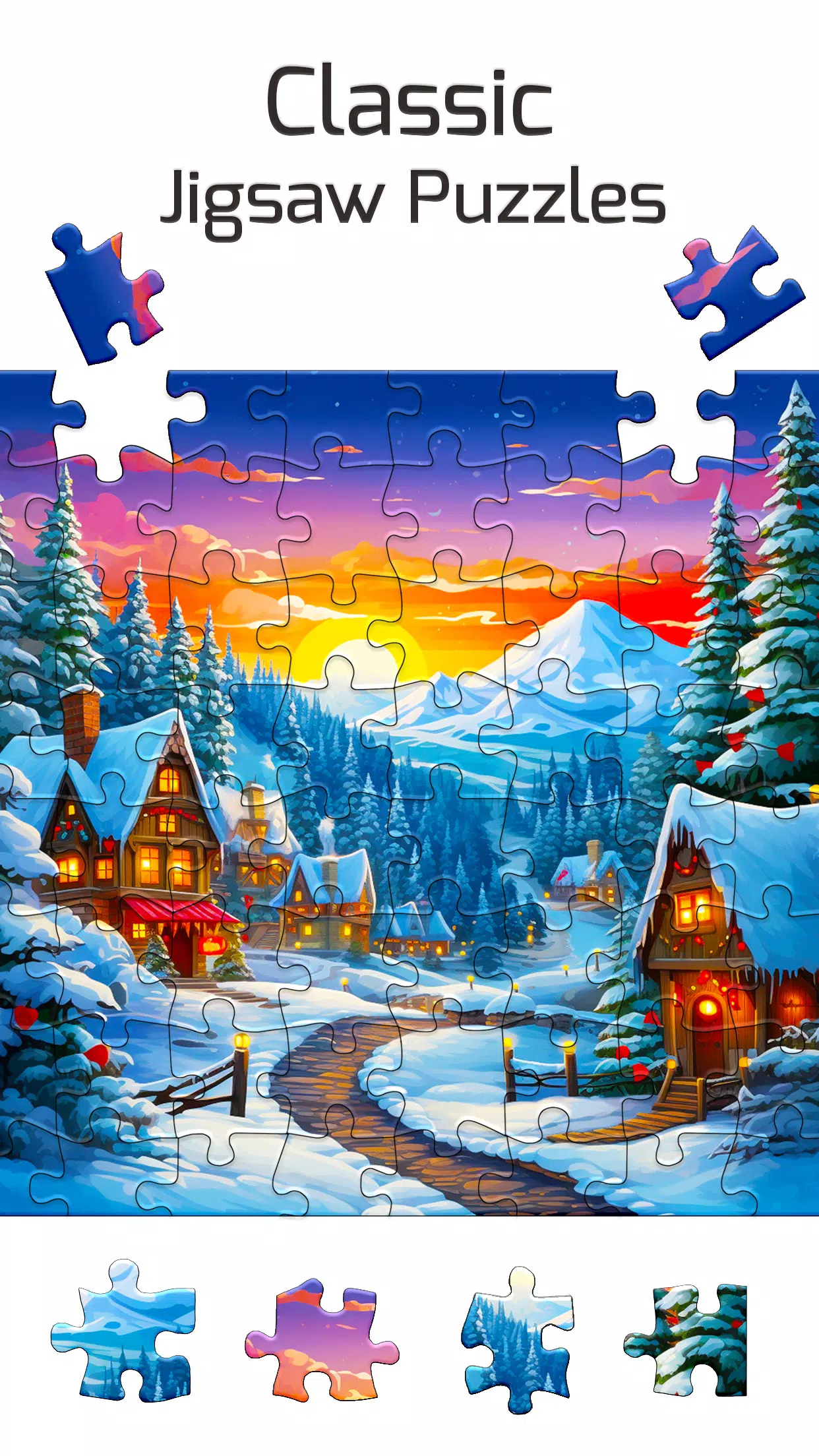 Christmas Jigsaw Puzzles应用截图第1张