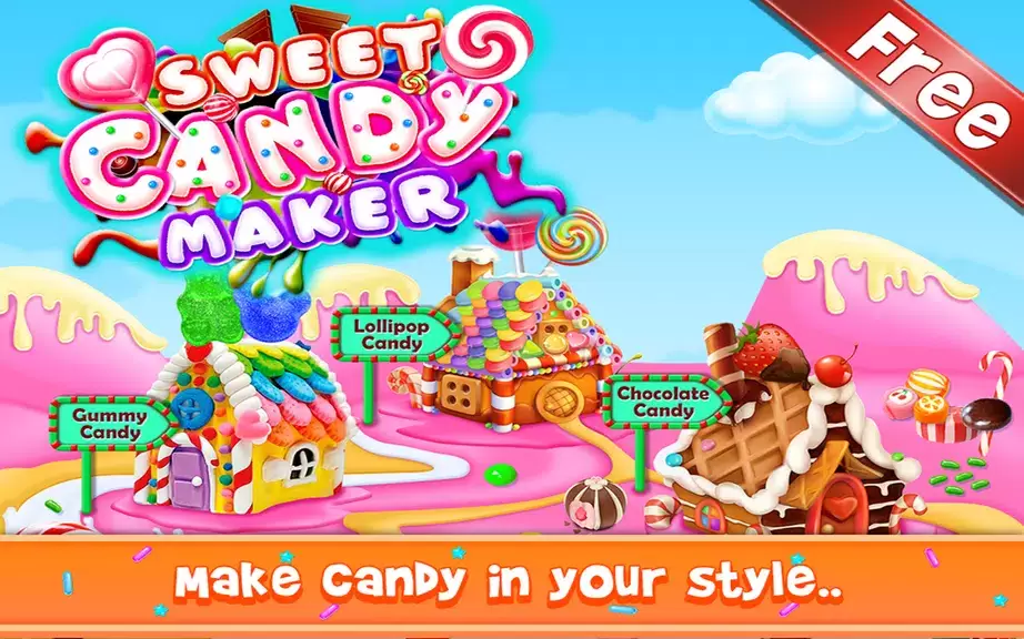 Sweet Candy Maker - Candy Game Screenshot 0