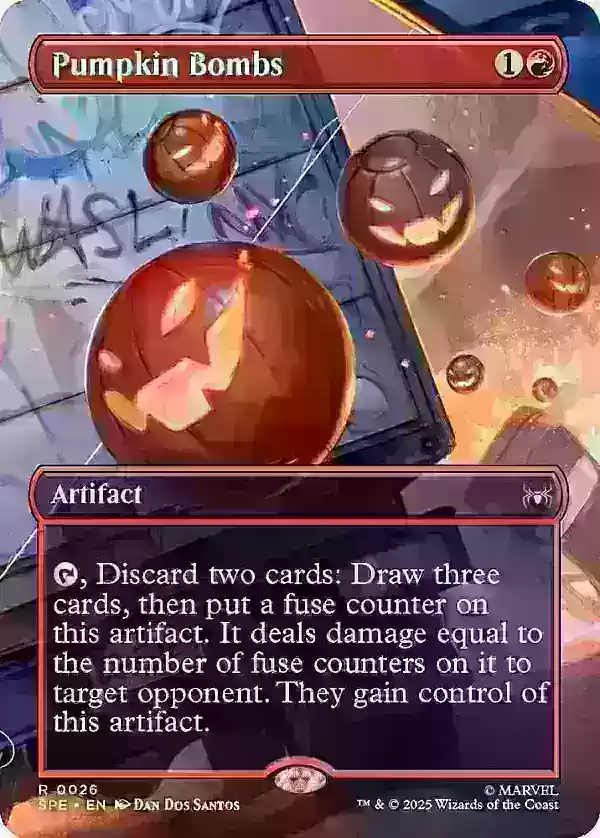 Pumpkin Bombs MTG card