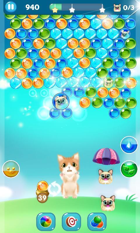 Kitten Bubble ภาพหน้าจอ 1