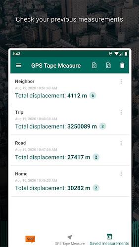 My GPS Tape Measure Ảnh chụp màn hình 3