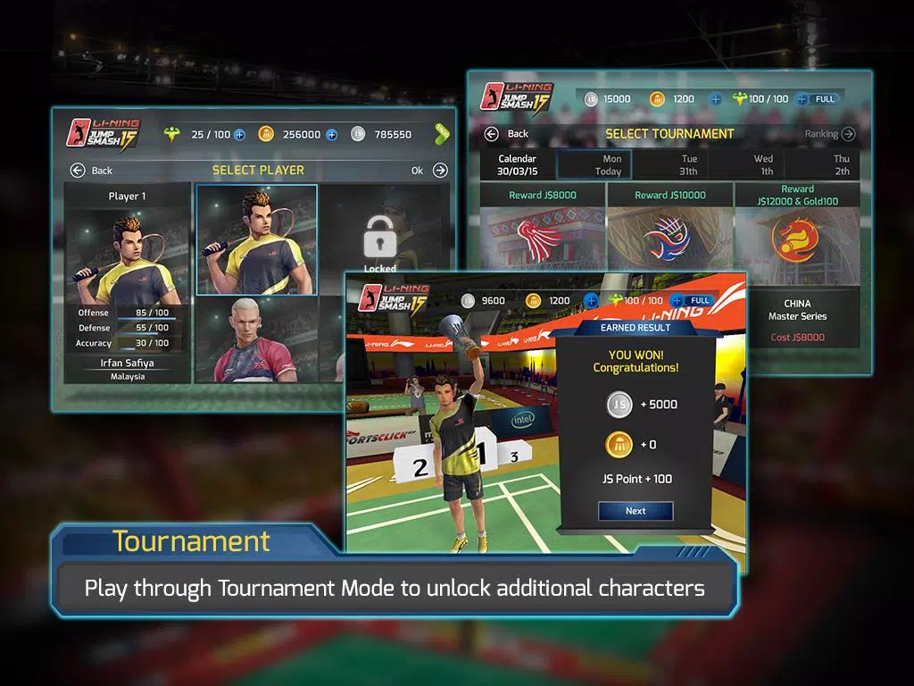 LiNing Jump Smash 15 Badminton স্ক্রিনশট 2