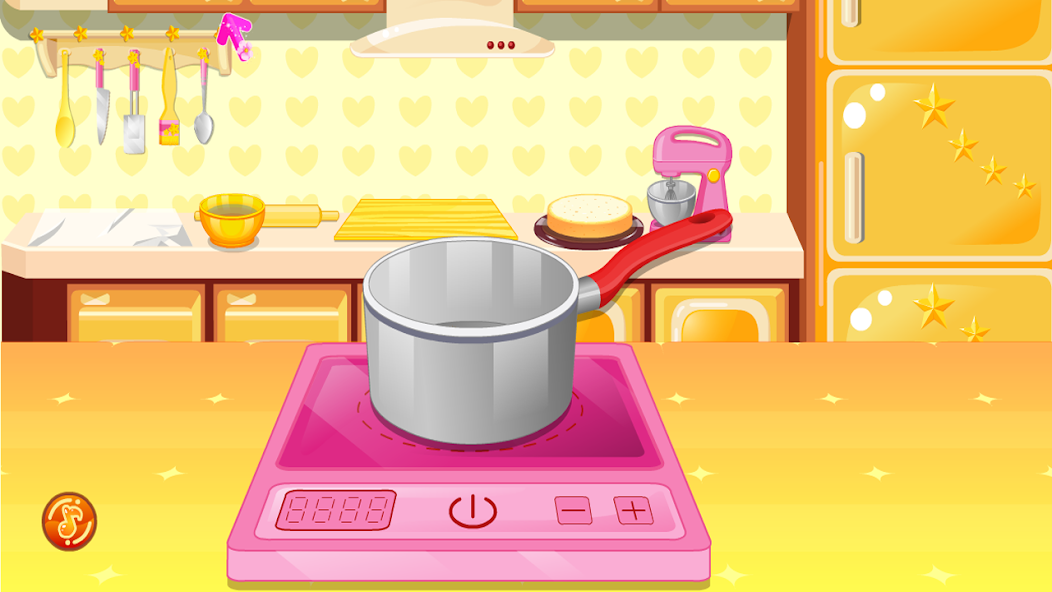 cook cake games hazelnut ဖန်သားပြင်ဓာတ်ပုံ 1