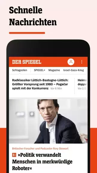 DER SPIEGEL - Nachrichten Tangkapan skrin 0