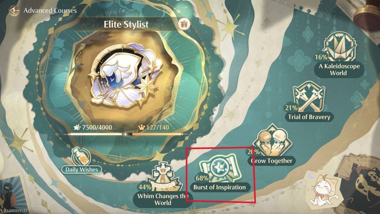 Exploration achievements