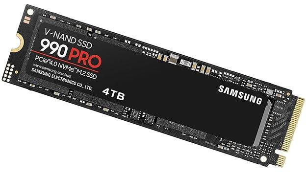 PCIE 4.0 M.2 SSD ที่เร็วที่สุดในวันนี้: ประหยัด $ 120 จาก 4TB Samsung 990 Pro