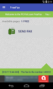 PC-FAX.com FreeFax 스크린샷 0