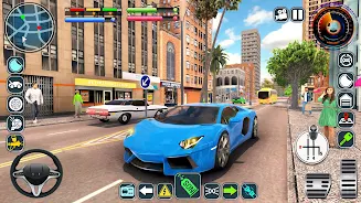 Lamborghini Game Car Simulator 螢幕截圖 1