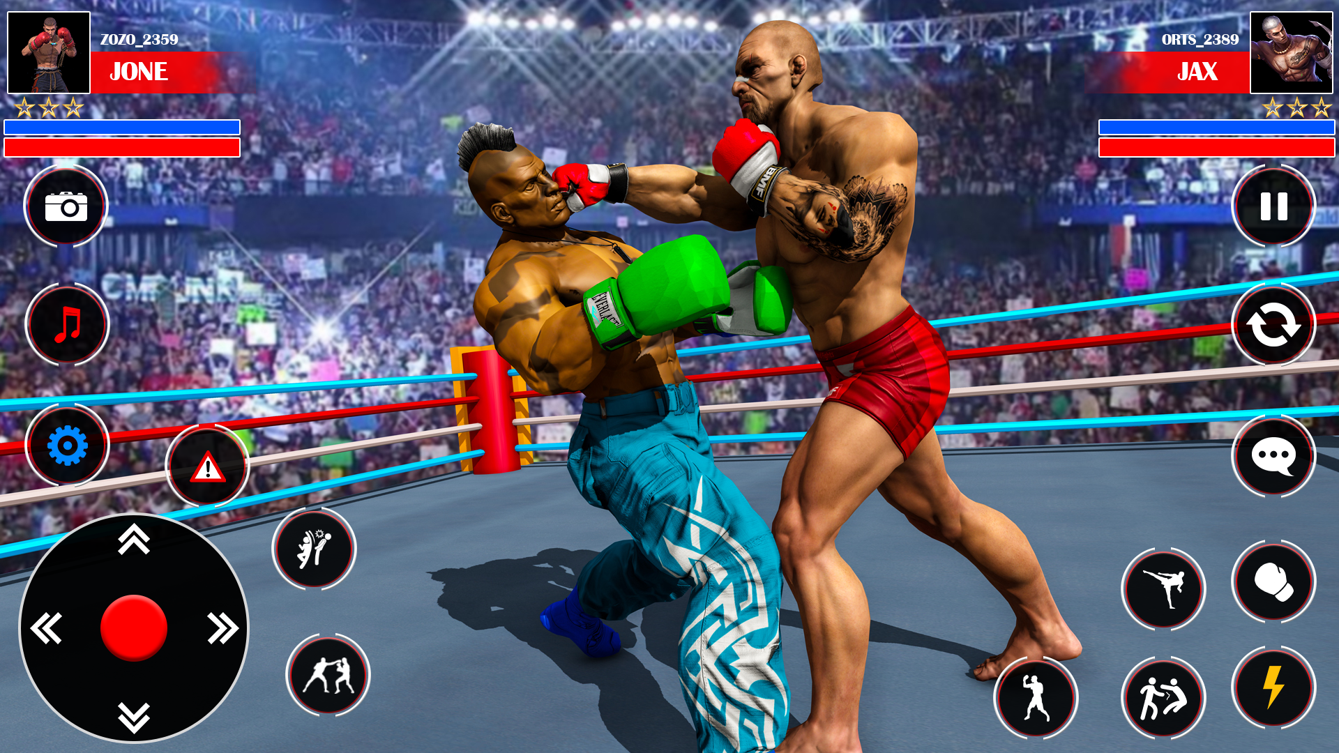 Real Punch Boxing Games 3d ဖန်သားပြင်ဓာတ်ပုံ 0