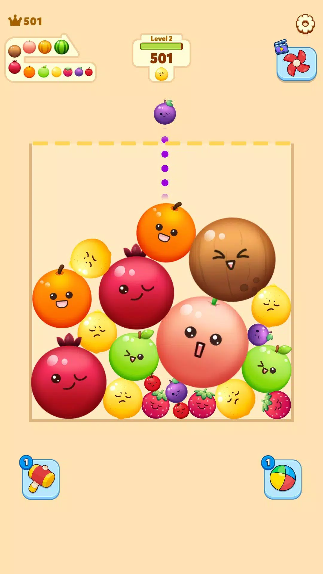 Fruit Merge ภาพหน้าจอ 3