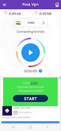 PooL Vpn - Super Fast Vpn スクリーンショット 3