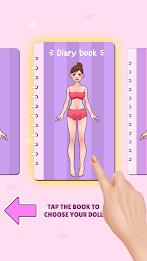 DIY Doll Diary: Paper Dress Up Screenshot 0