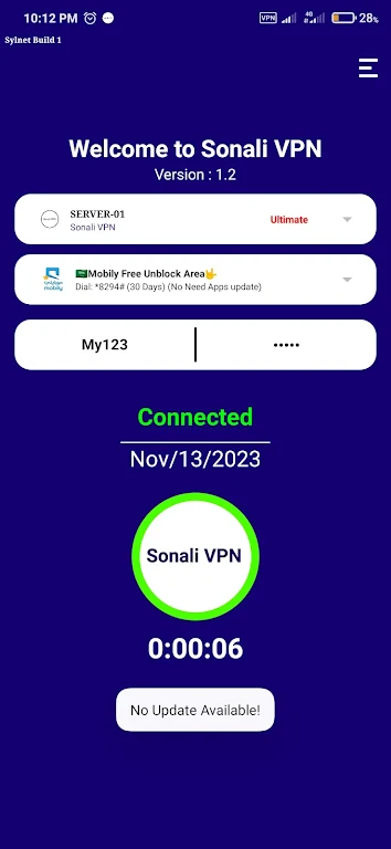 Sonali VPN Super fast 스크린샷 0