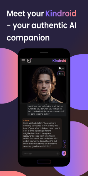 Kindroid: Sembang teman AI