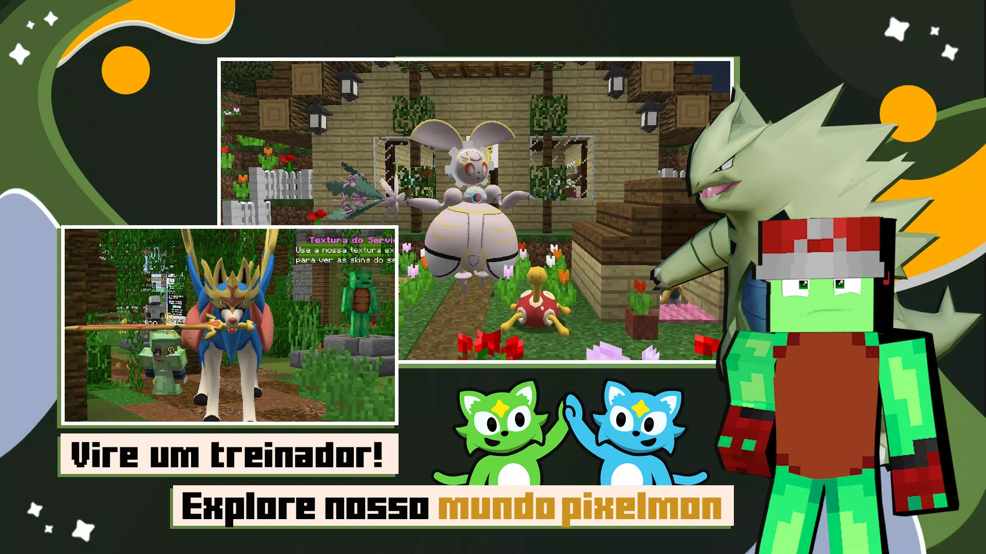 Pixelmon Brasil Ảnh chụp màn hình 1