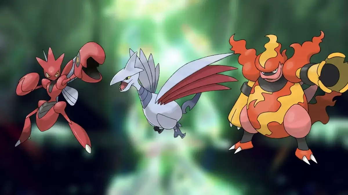 Scizor, Skarmory y Magmortar, los tres mejores mostradores para Meowscarada lo inigualable en Pokemon Scarlet & Violet durante su incursión Tera de 7 estrellas