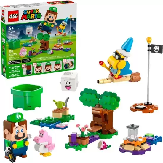 Lego Super Mario Adventures與互動Luigi套裝