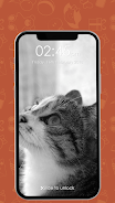 Kitty Cat Pin Lock Screen 螢幕截圖 3