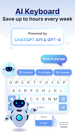 AI Type: AI Keyboard & Chat ภาพหน้าจอ 1