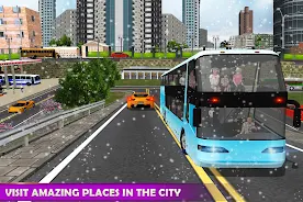 City Bus Simulator Bus Driving Zrzut ekranu 1