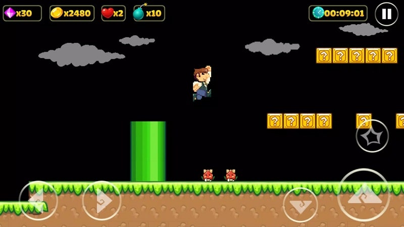 Super Pep's World - Run Game ภาพหน้าจอ 2