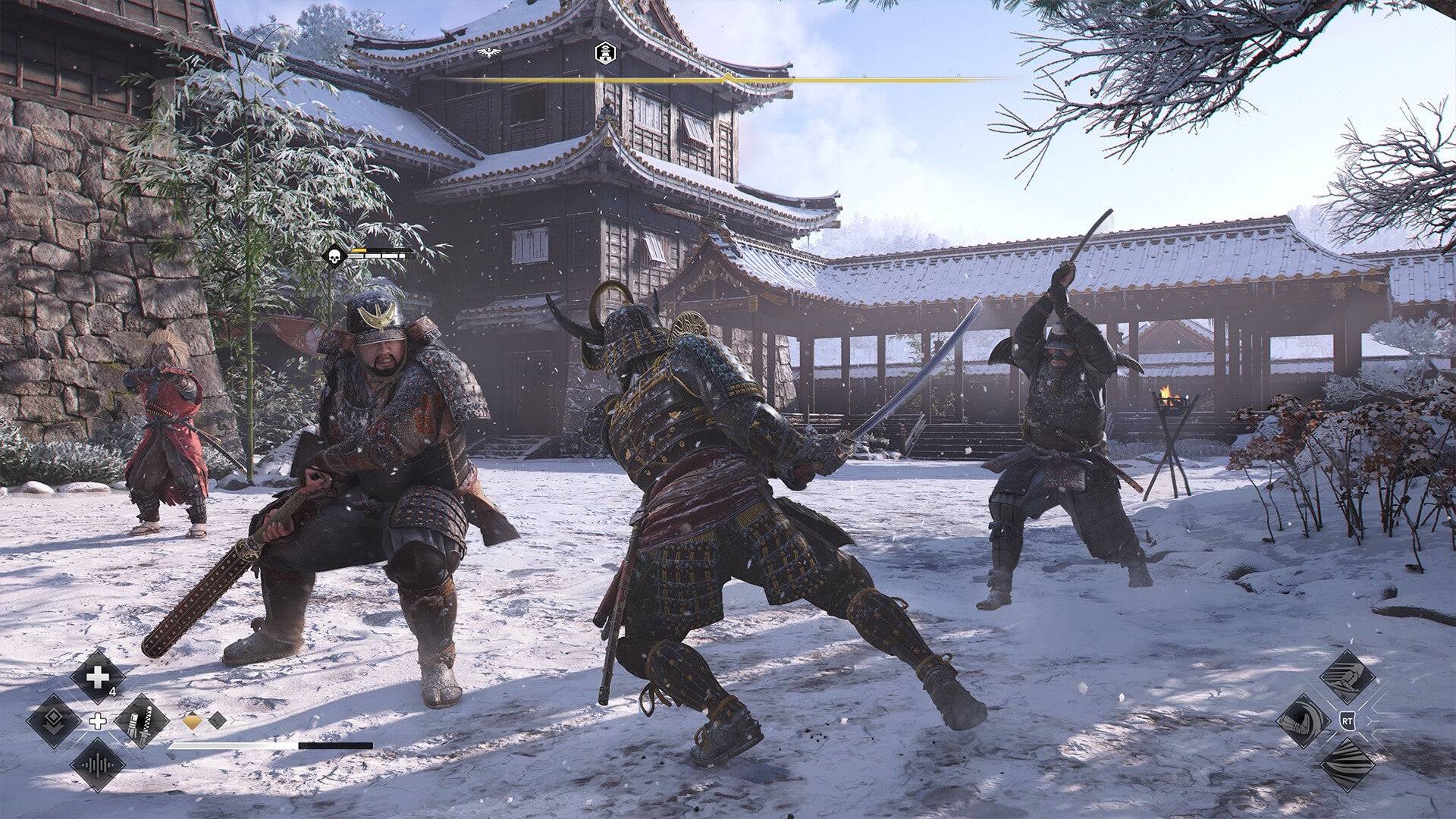 Yasuke享受了有史以來最好的戰鬥機械師刺客信條。 |圖片來源：Ubisoft