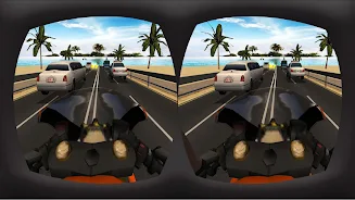 VR Bike Racing Game - vr games Captura de pantalla 2