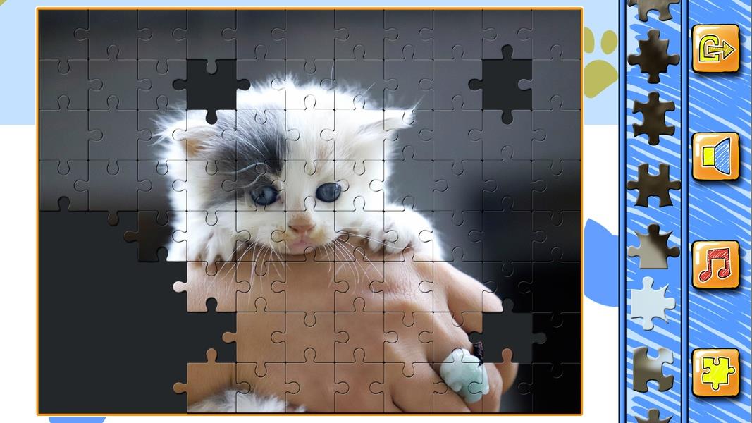 Jigsaw Puzzle Cats Kitten Schermafbeelding 1