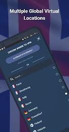 VPN UK: Fast VPN with Adblock Zrzut ekranu 1