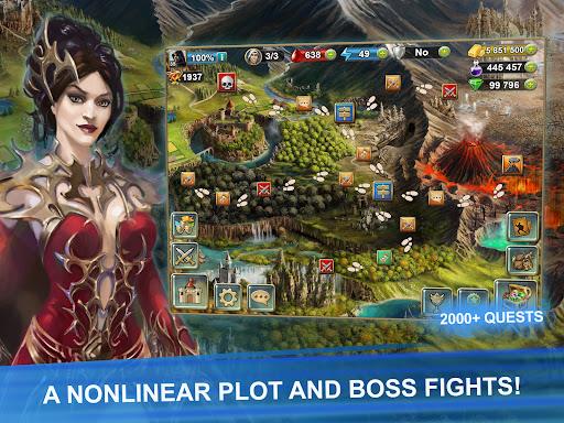 Blood of Titans: Card Battles 螢幕截圖 1