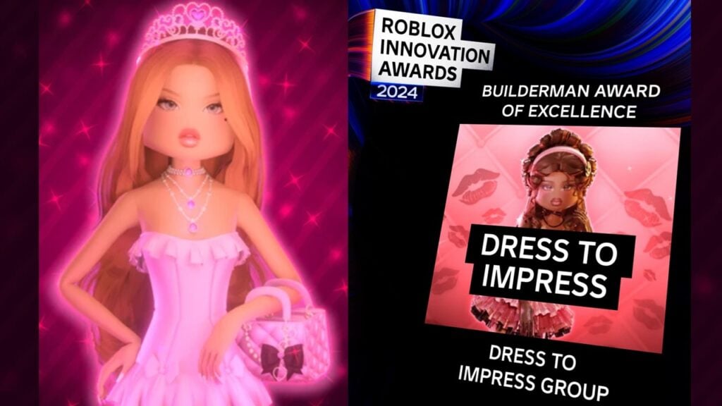 ¡Dress To Impress gana a lo grande en los Roblox Innovation Awards 2024!