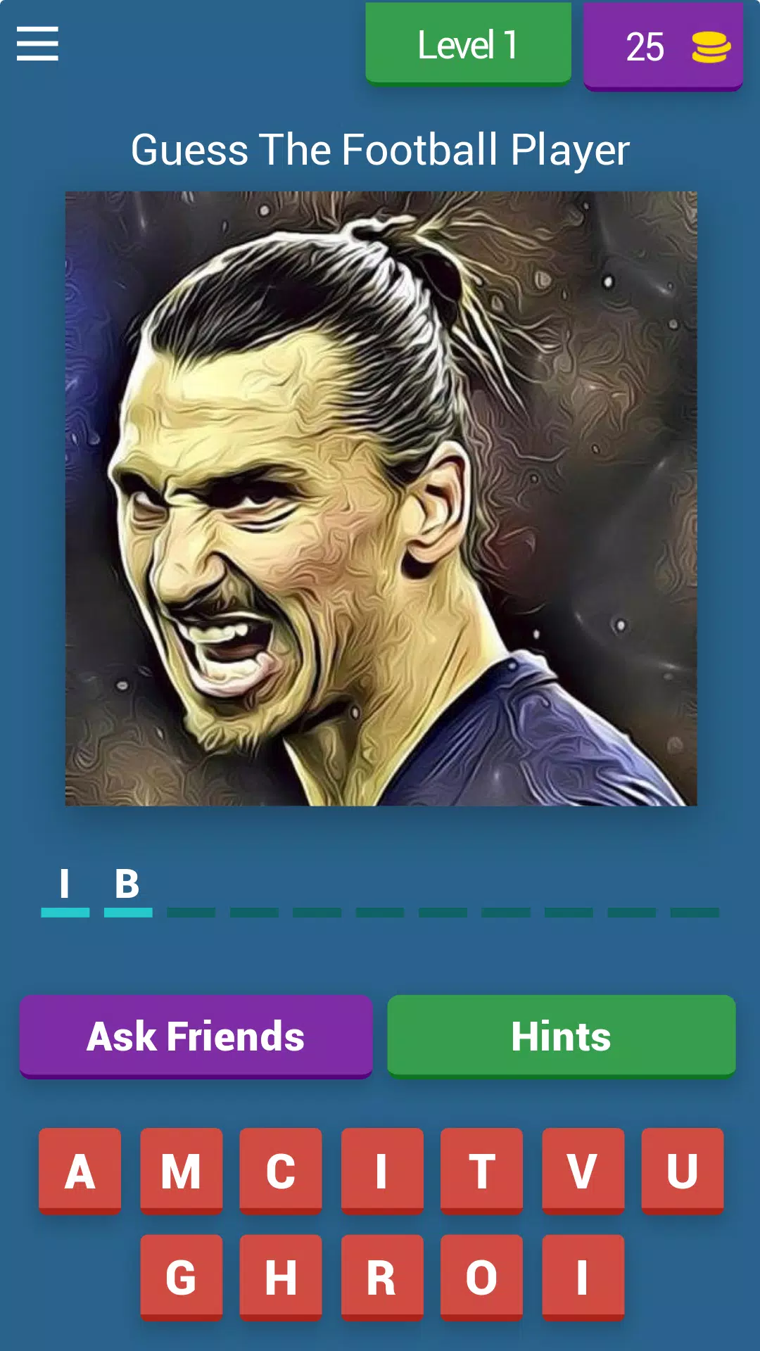 Guess The Football Player Quiz Screenshot 0