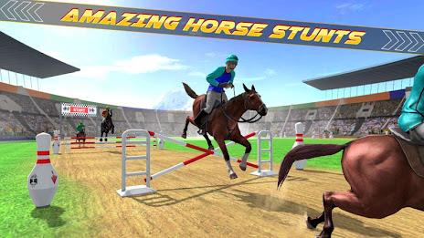 Schermata Dubai Racing Horse Games 2