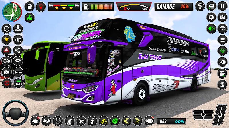 Luxury Coach Bus Driving Game স্ক্রিনশট 2