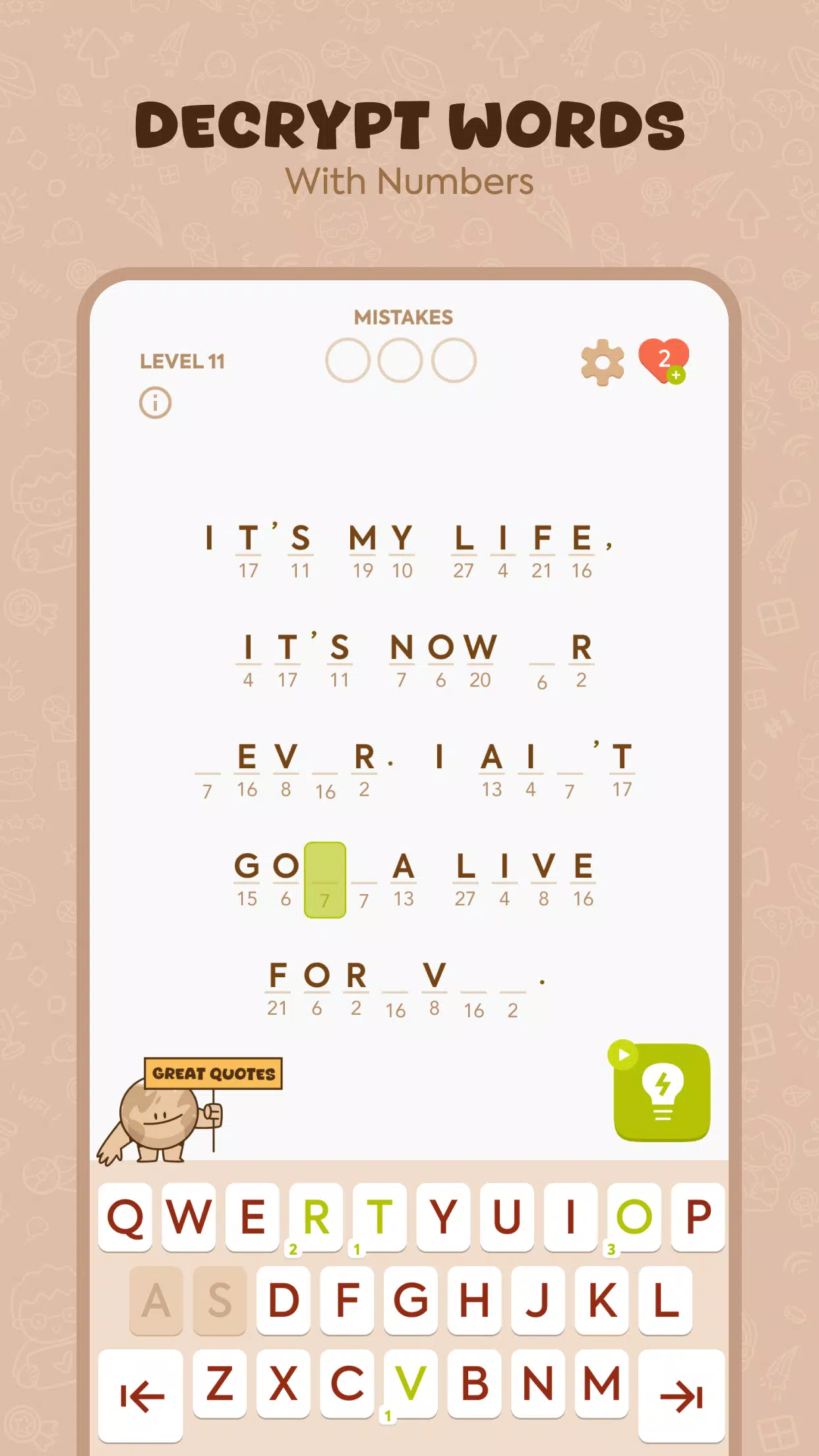 Cryptogram Screenshot 2