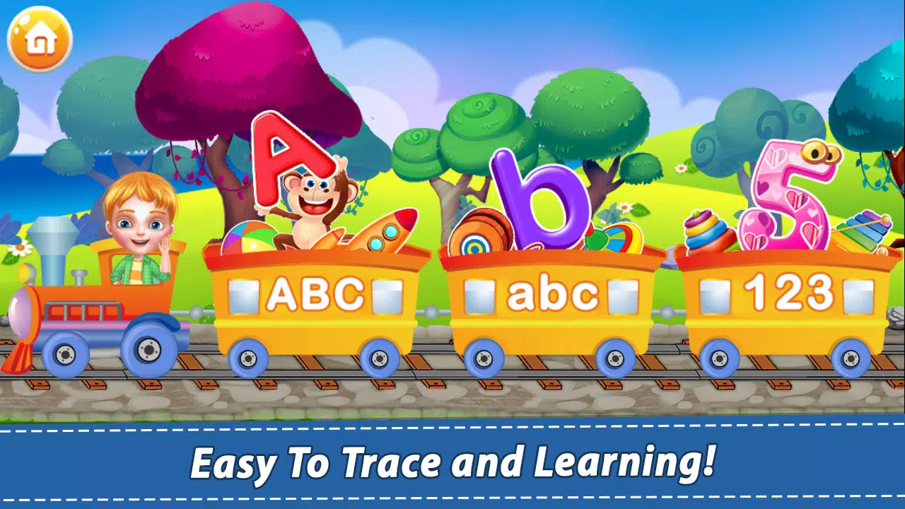 ABC Kids Tracing Games Captura de tela 1