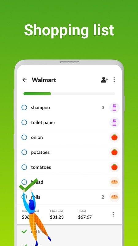 Shopping List - Listonic Screenshot 1