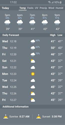 Weather & Clima - Weather Sky Ảnh chụp màn hình 3