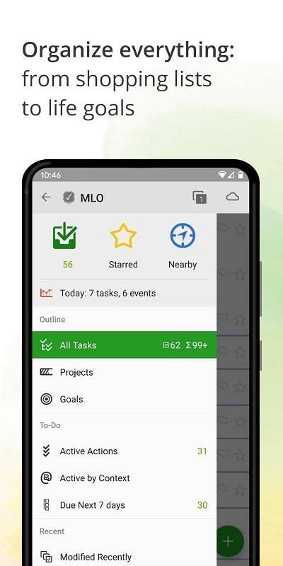 MyLifeOrganized: To-Do List Ekran Görüntüsü 0