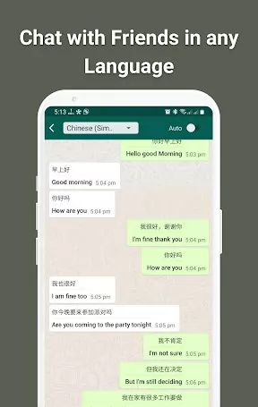 Chat Translator for WhatsApp ဖန်သားပြင်ဓာတ်ပုံ 2